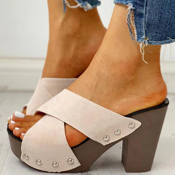 Syra Marie - Sandalen mit klobigem Absatz