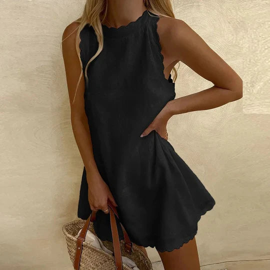 Balbina - Bequemes Minikleid In A-Linie