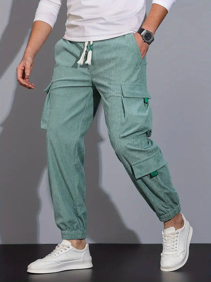 Aldrich - Lässige solide Cargo-Hose für Männer