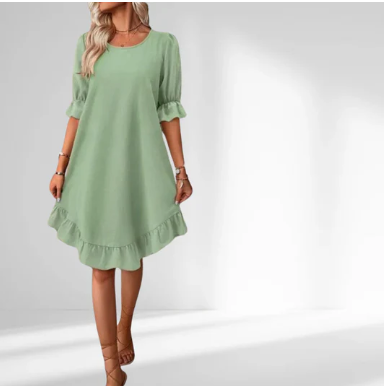 Stefanie - Sommerkleid Mit Rüschen