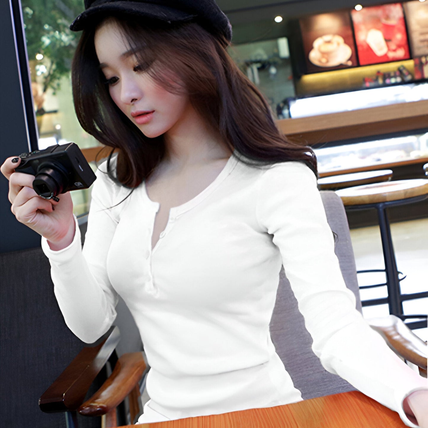 Leonor | Das Schicke Langarmshirt mit Knoten-Detail