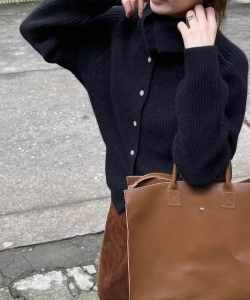 Heike – Rollkragenpullover aus Wolle und Kaschmir