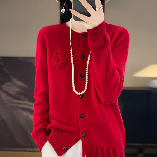 Isabellina | Luxuriöses Merino-Cashmere-Sweatshirt