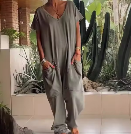 Walentina - Streetwear Mode Neu Lose Jumpsuits