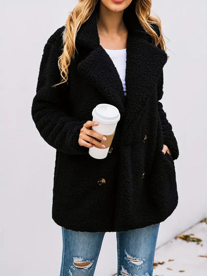 René | Luxuriöse Teddyjacke für die kalte Jahreszeit