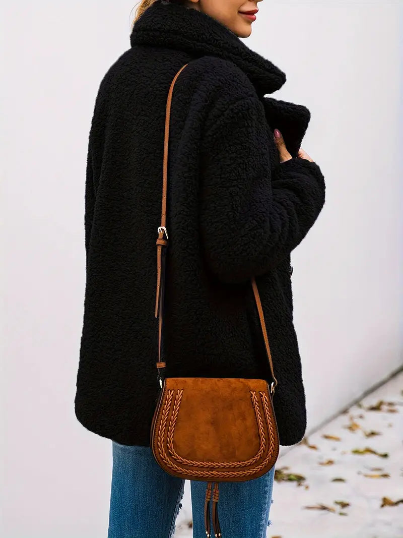 René | Luxuriöse Teddyjacke für die kalte Jahreszeit