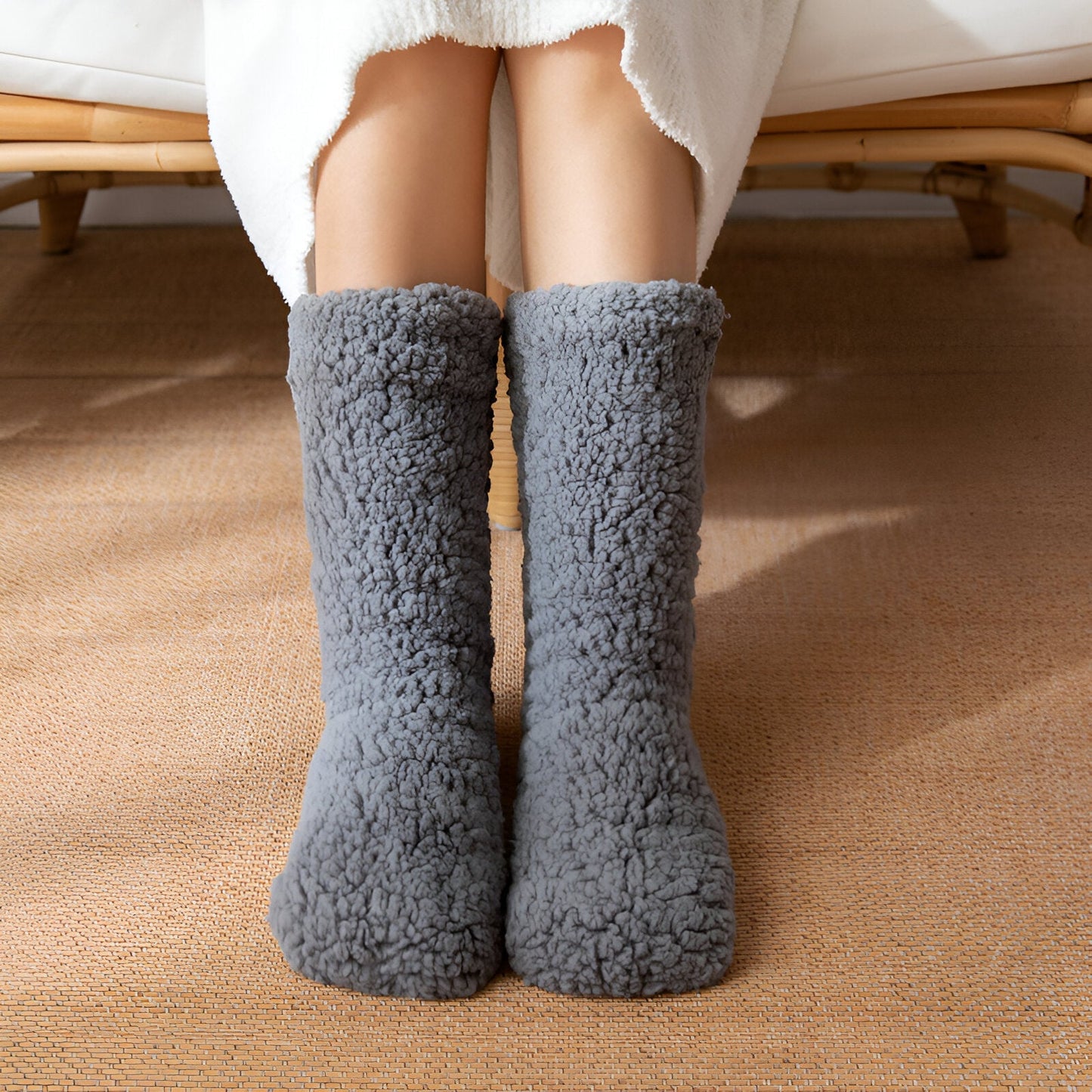 Halina | Kuschelige Samt-Fleece-Socken für Damen