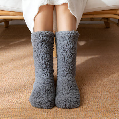 Halina | Kuschelige Samt-Fleece-Socken für Damen