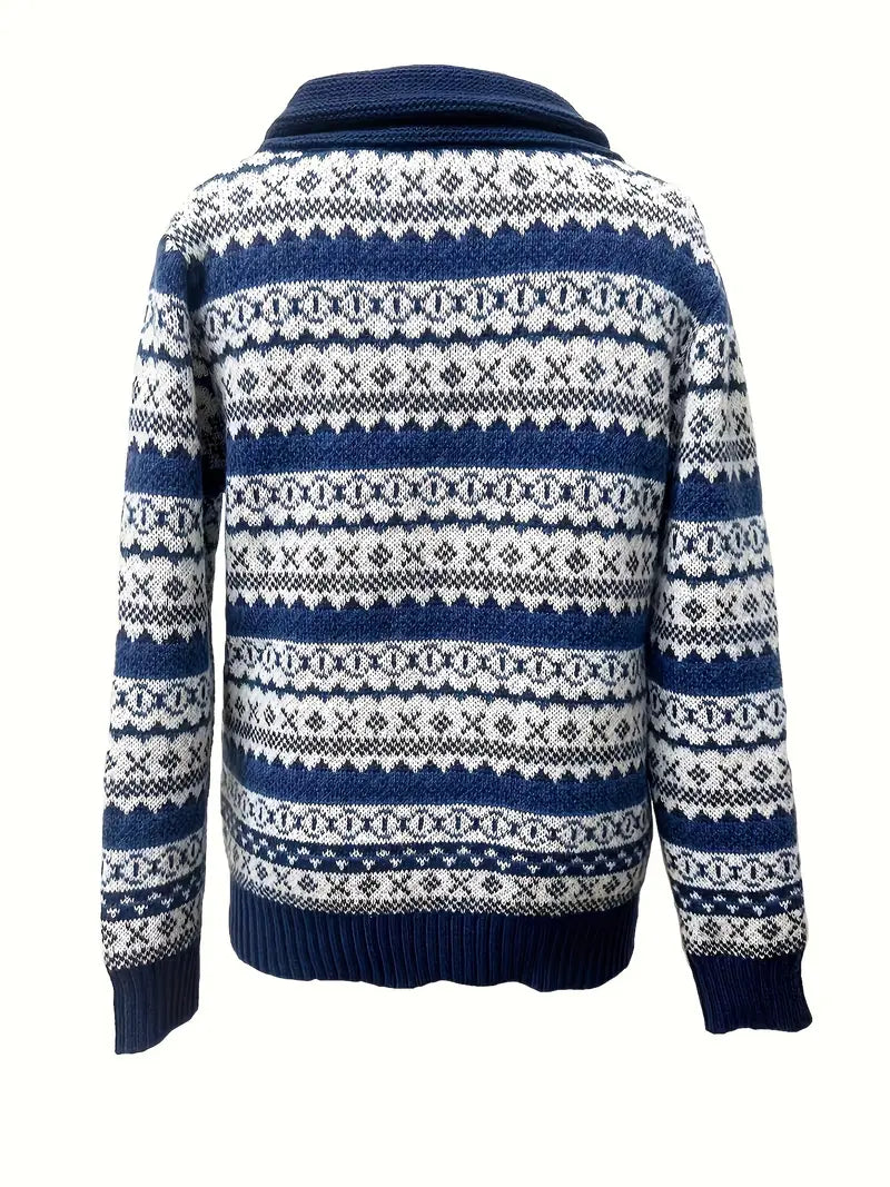 Tovah | Streifenmuster-Cardigan