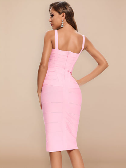 Indira | Elegantes Vintage Bandage Kleid