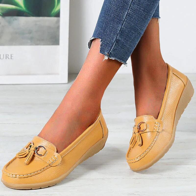 Amy - Orthopädische Lederhalbschuhe