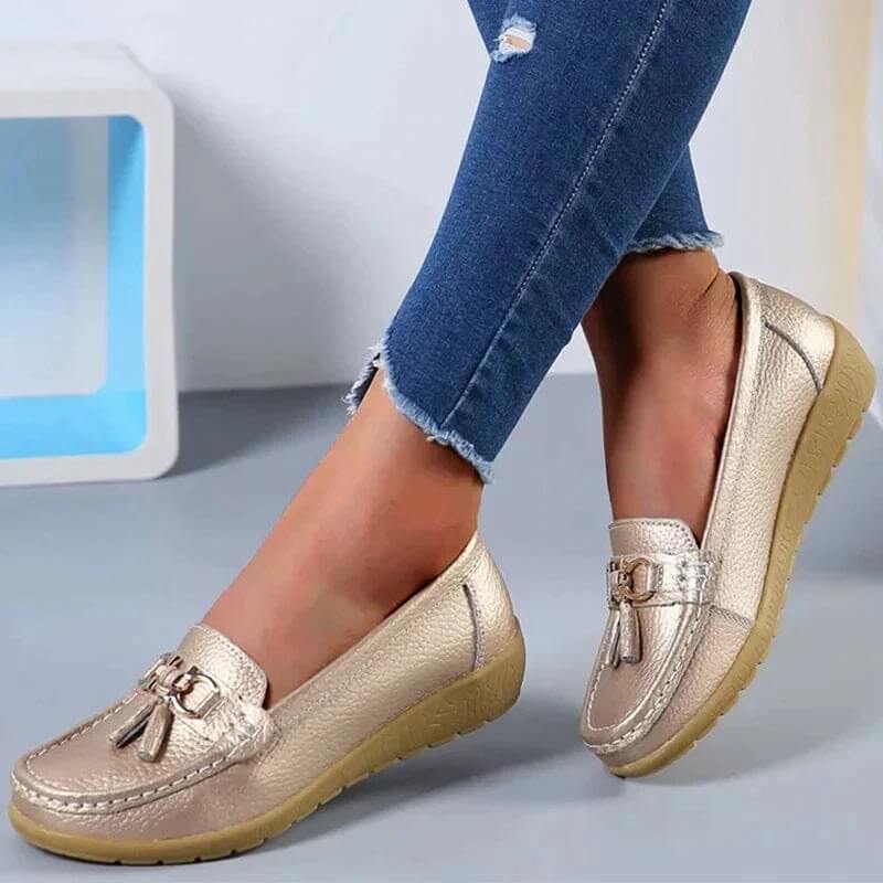 Amy - Orthopädische Lederhalbschuhe