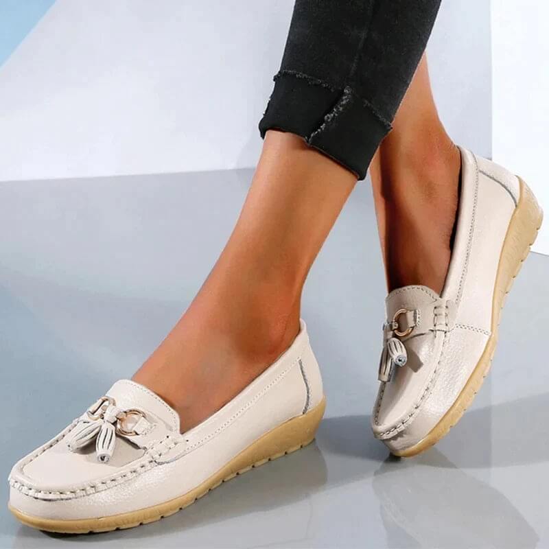 Amy - Orthopädische Lederhalbschuhe
