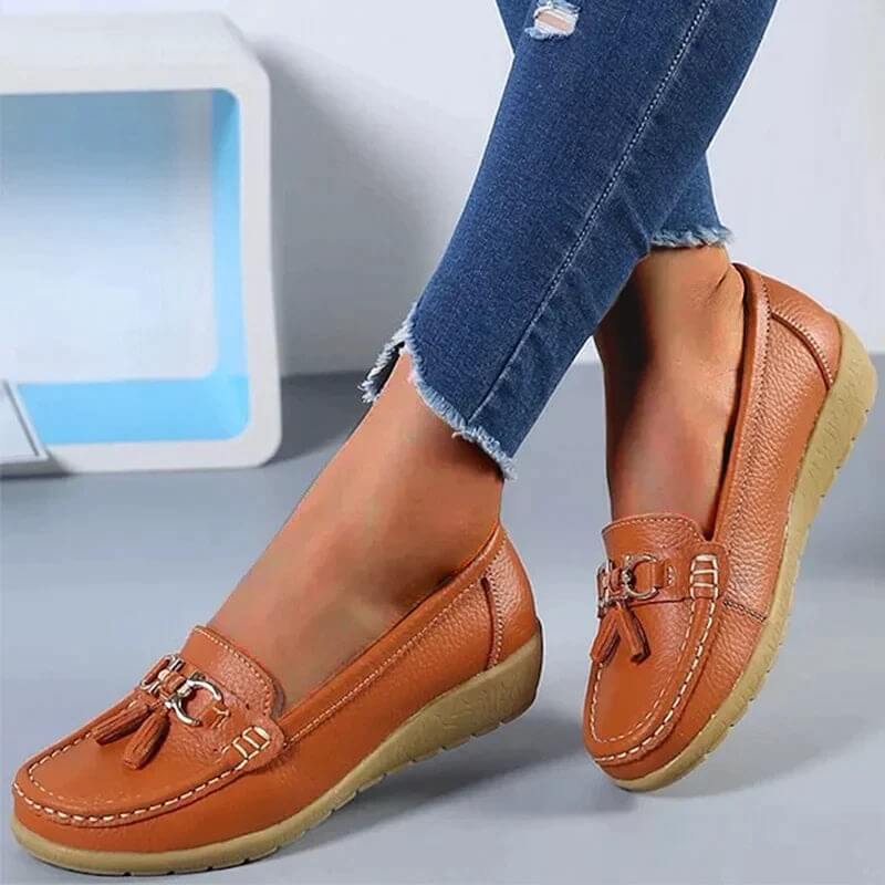 Amy - Orthopädische Lederhalbschuhe