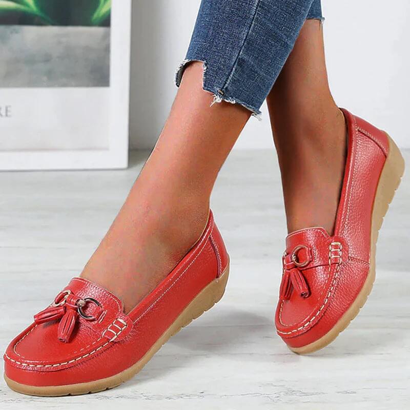 Amy - Orthopädische Lederhalbschuhe