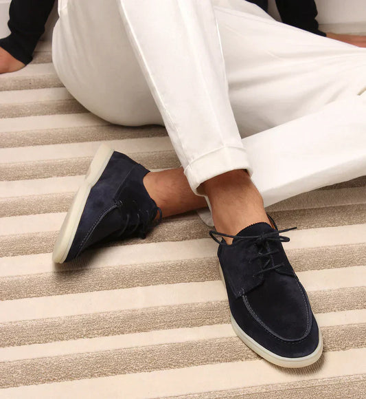 George - Luxuriöse Leder-Loafer zum Schnüren für Herren