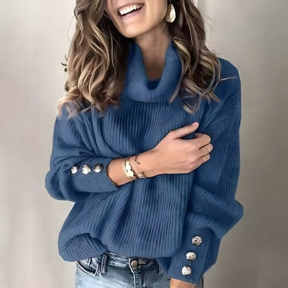 Lakyn | Elegantes Damen-Turtleneck mit stilvollen Details