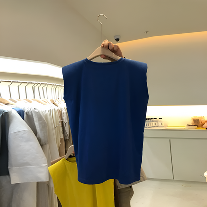 Drina | Elegantes ärmelloses Tanktop für den Arbeitsweg