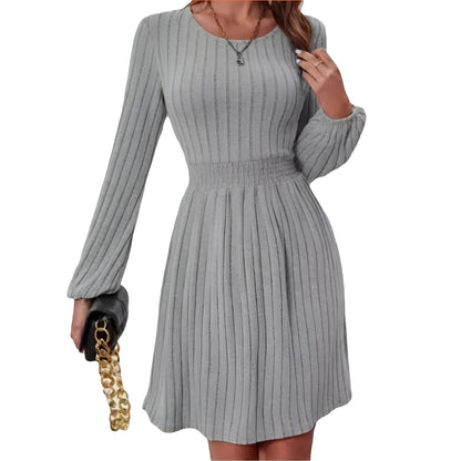 Adela | Elegantes Strick-Midi-Kleid