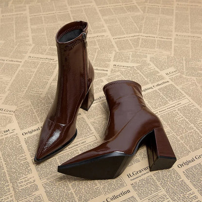 Addy | Damen-Stiefeletten mit hohem Absatz