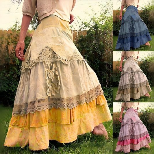Fiorella | Elegantes Boho Maxi Kleid