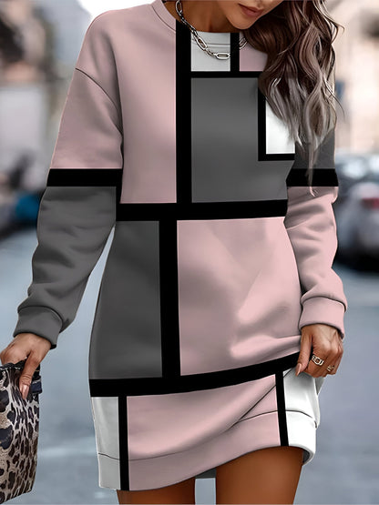 Aliz | Bequemes &  Stylisches Oversized Sweatshirt-Kleid