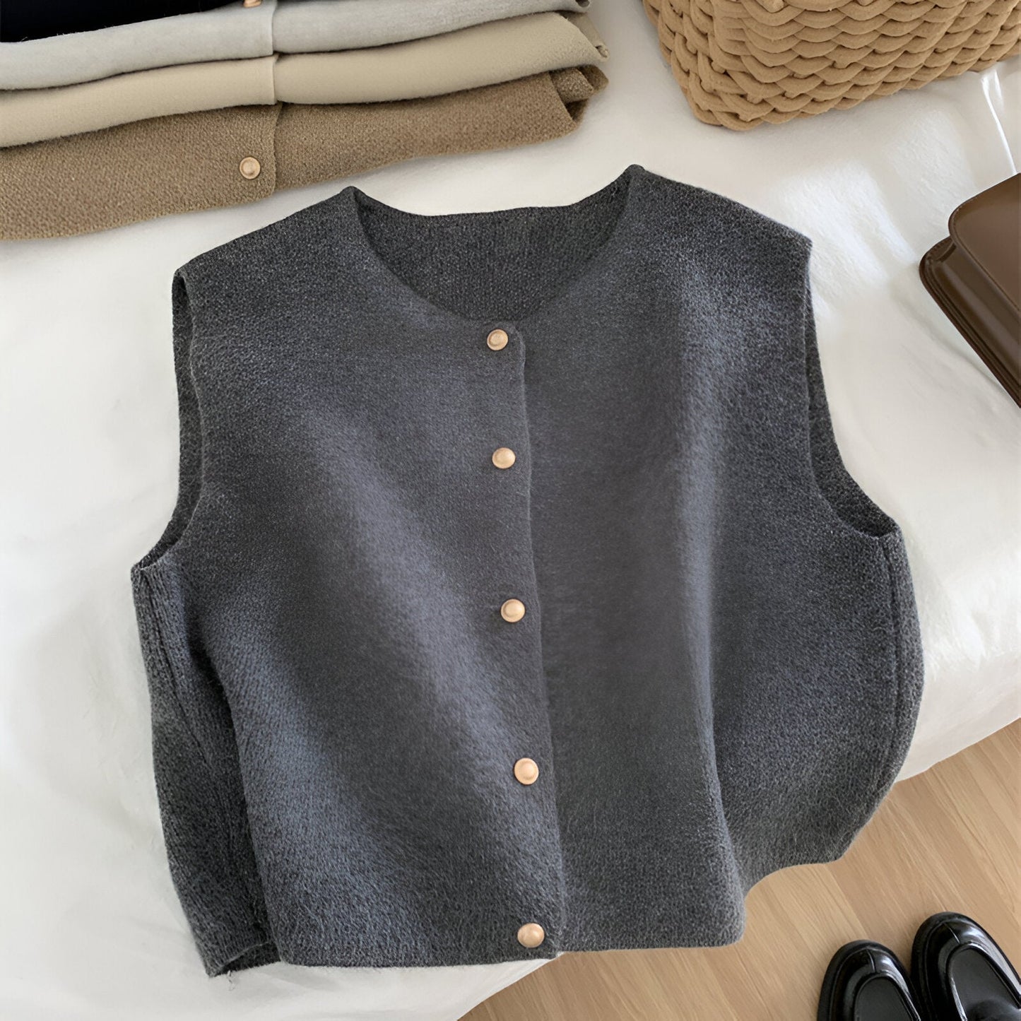 Faran | Elegantes Strick-Top für den Herbst