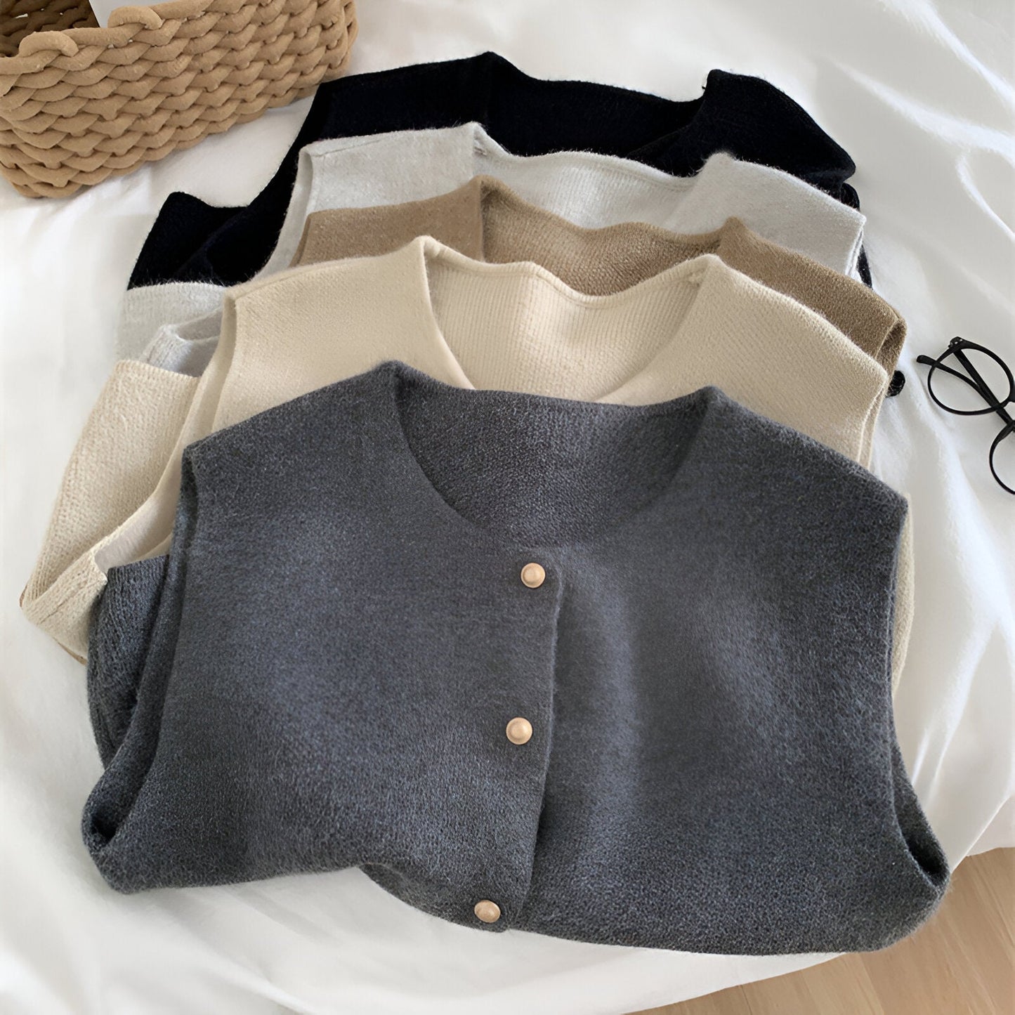 Faran | Elegantes Strick-Top für den Herbst