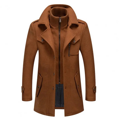 Modische Doppelkragenjacke für Männer - Grayson
