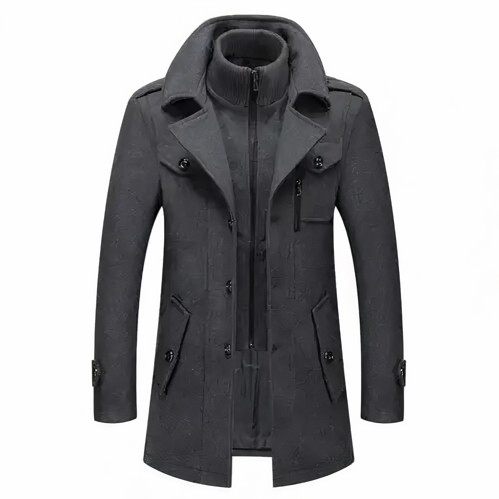 Modische Doppelkragenjacke für Männer - Grayson