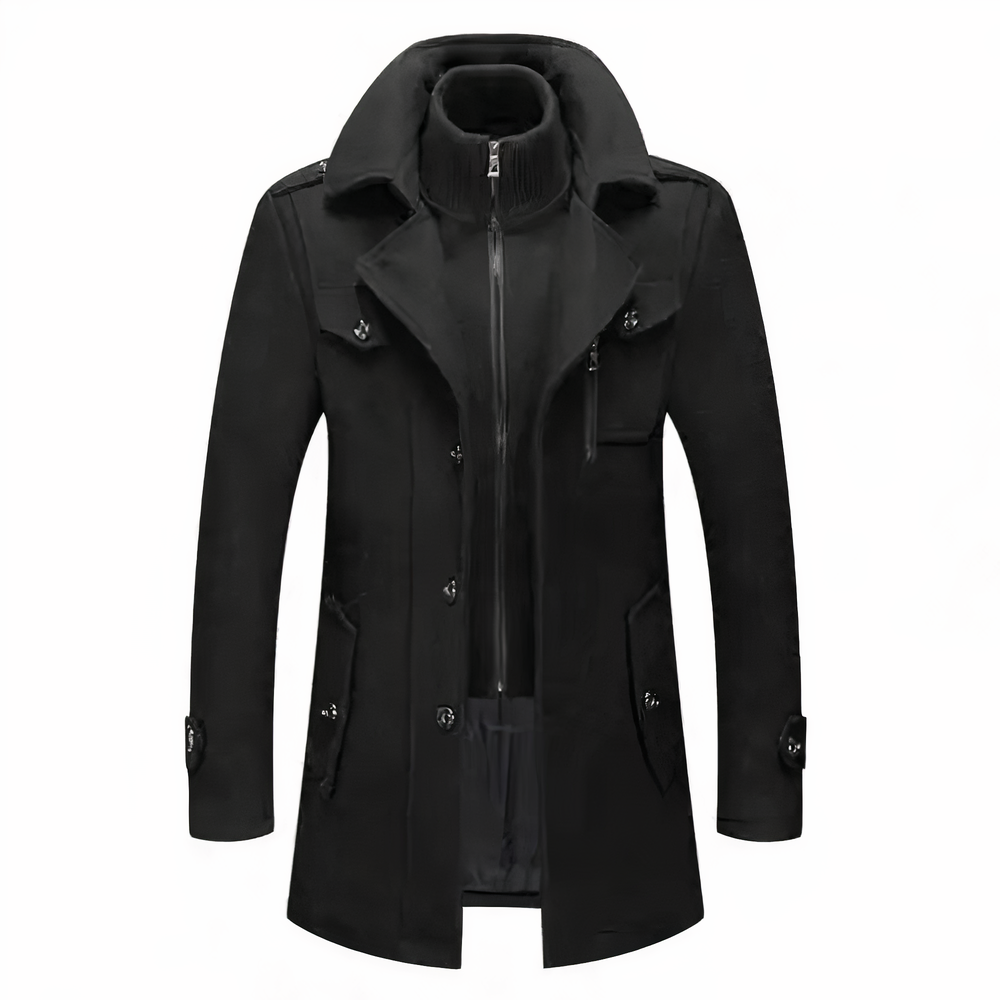 Modische Doppelkragenjacke für Männer - Grayson