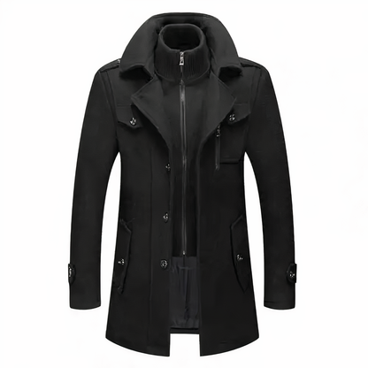 Modische Doppelkragenjacke für Männer - Grayson