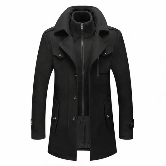 Modische Doppelkragenjacke für Männer - Grayson