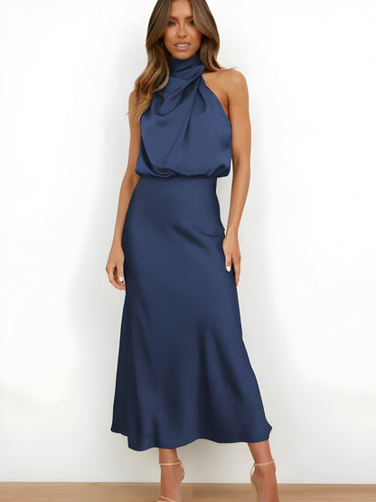Carris | Elegantes Satinkleid