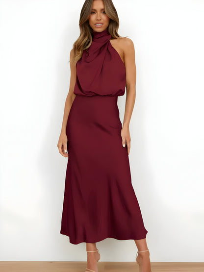 Carris | Elegantes Satinkleid