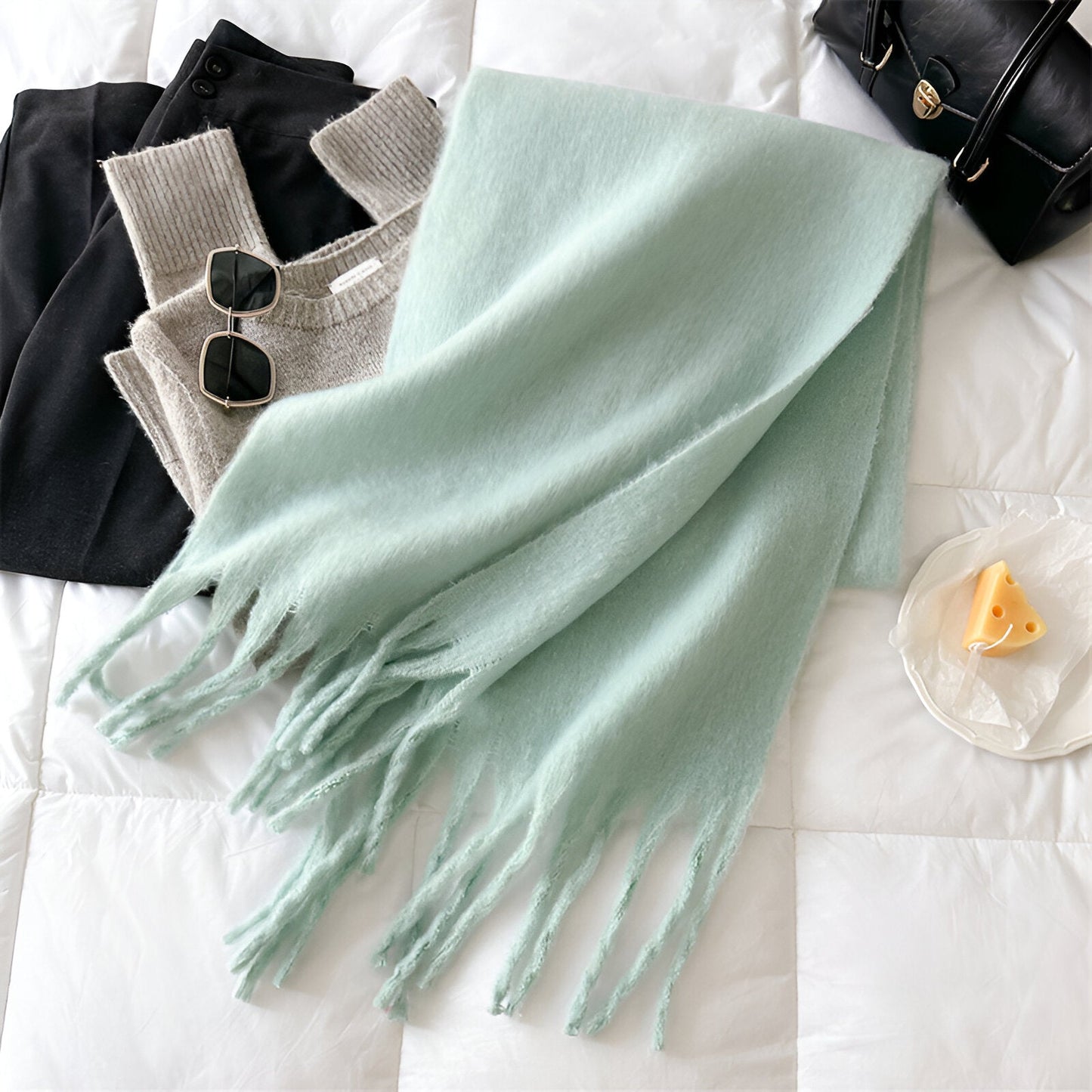 Briallen | Luxuriöser Cashmere-Weicher Winter-Schal