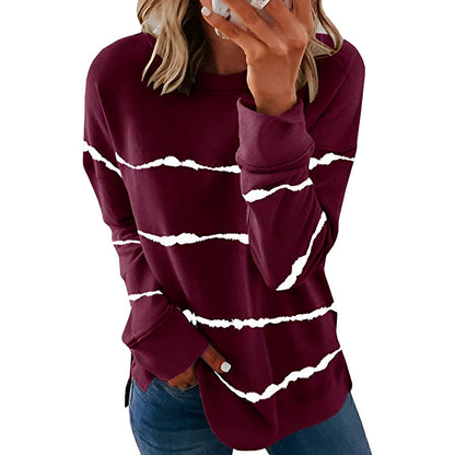 Elektra | Vibrantes Tie-Dye Langarm-Top (Saison 2)