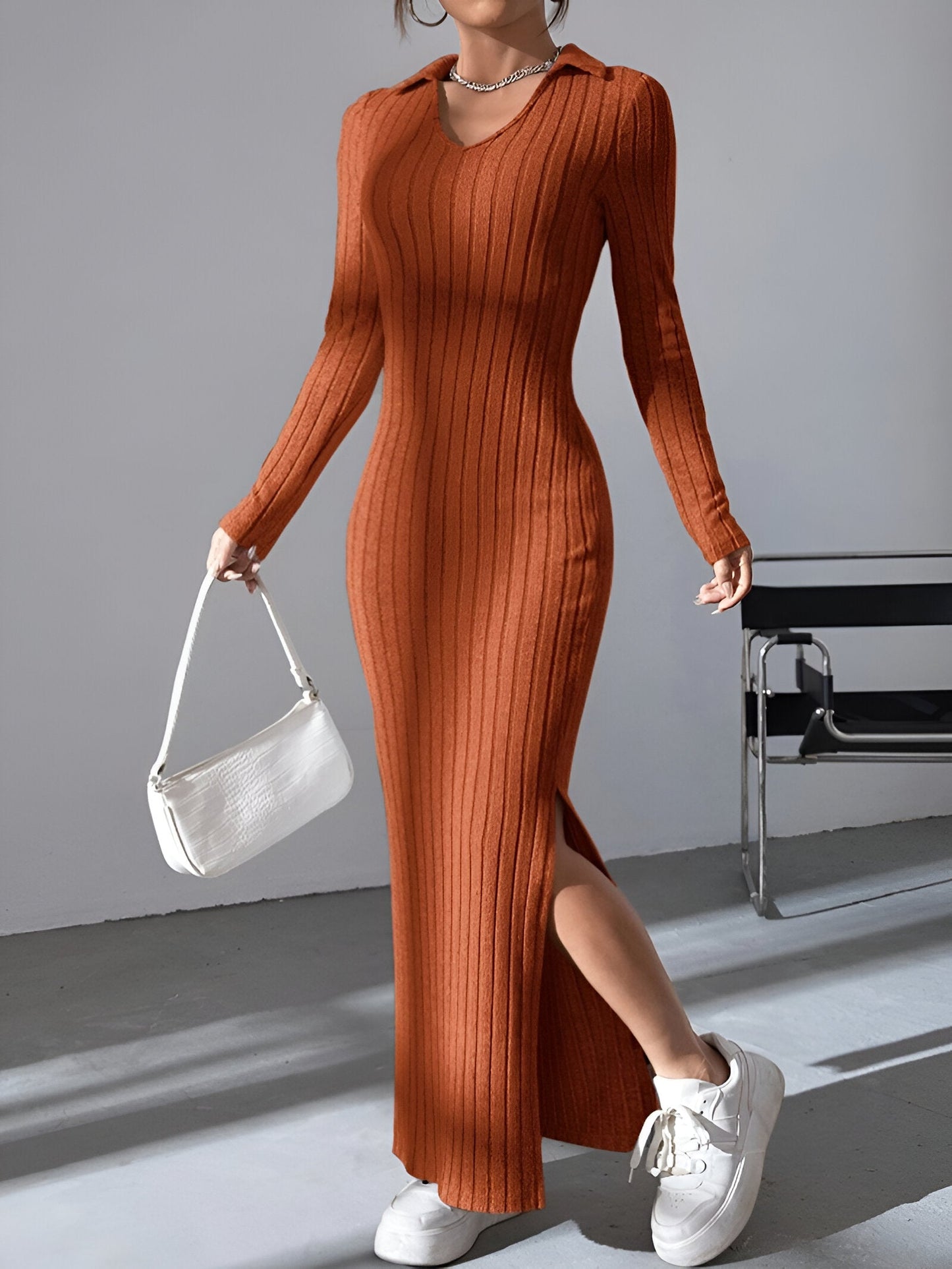 Floris | Mühelos schickes Strickkleid