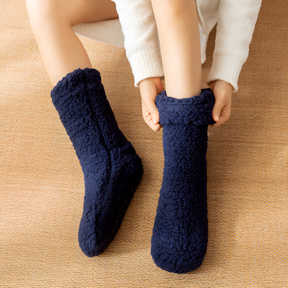 Halina | Kuschelige Samt-Fleece-Socken für Damen