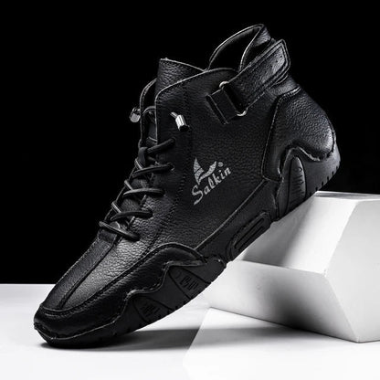 Montblanc | Lässige Lederstiefel für Männer