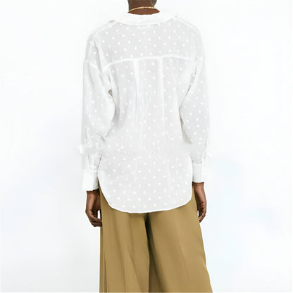 Alvi | Elegante Polka Dot Bluse