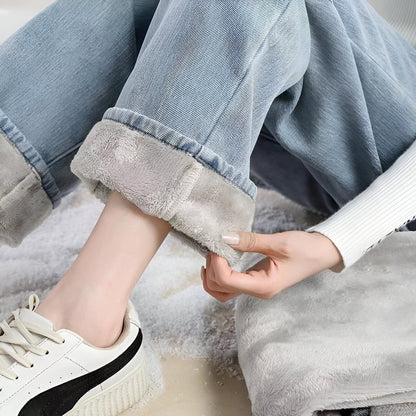 Blandina | Kuschelige & Stilvolle Fleece-Jeans