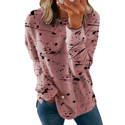 Edwina | Vibrantes Tie-Dye Langarm-Top (Saison 1)