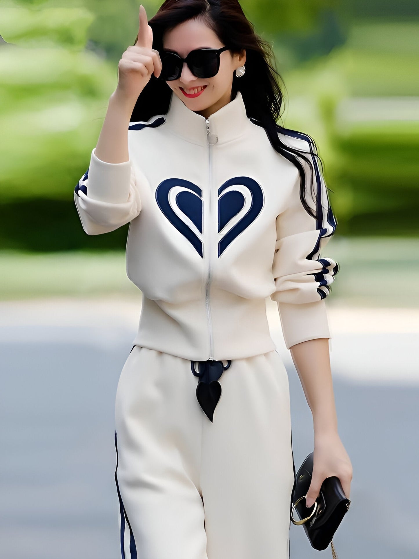 Amalina | Müheloser Stil und Komfort im Zwei-Teile Sportset