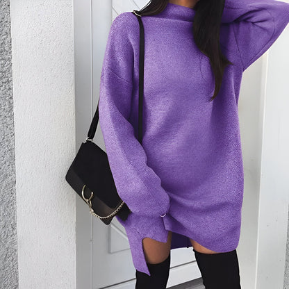 Filipa | 2024 Herbst Oversized Rollkragenkleid