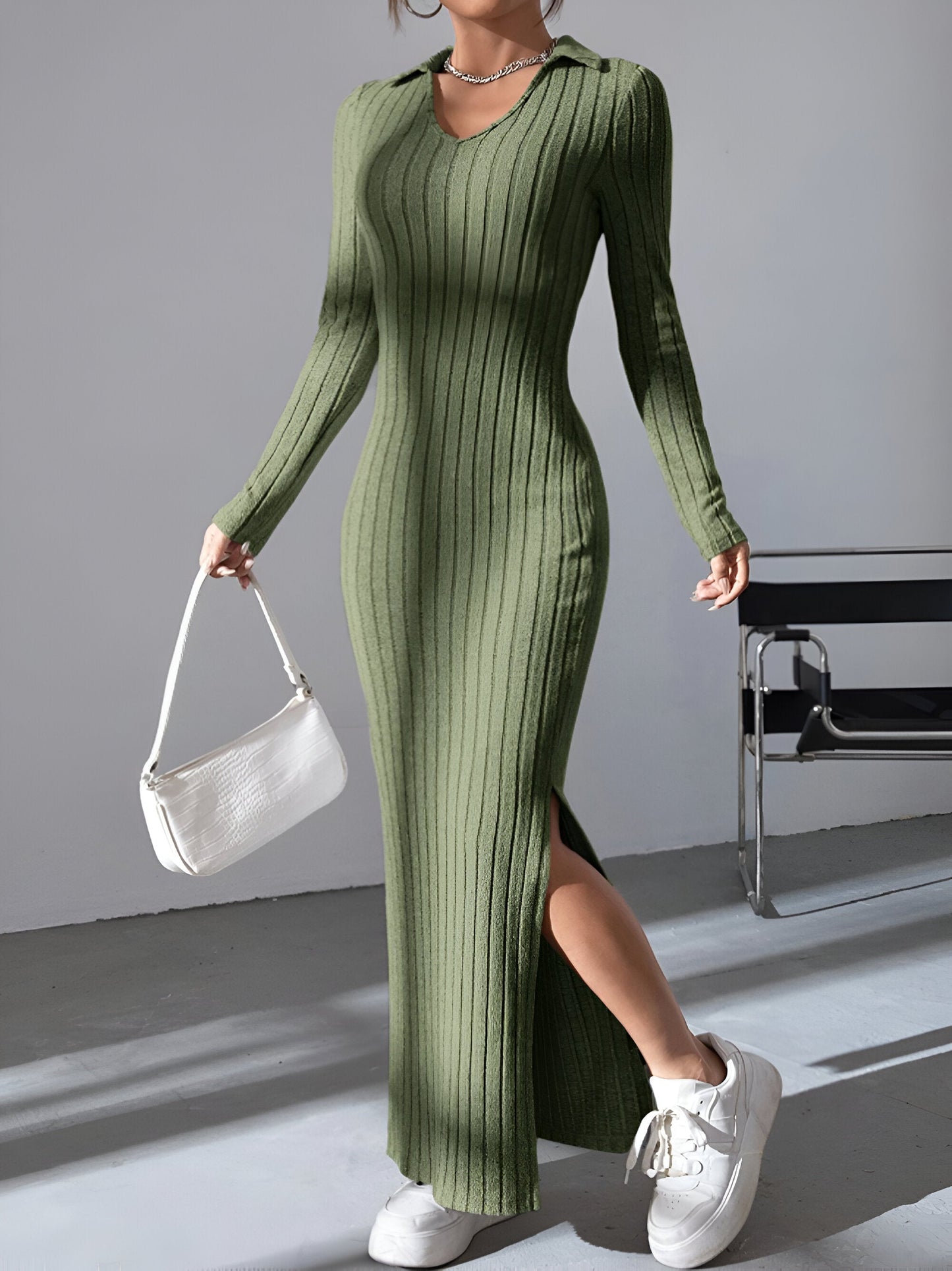 Floris | Mühelos schickes Strickkleid