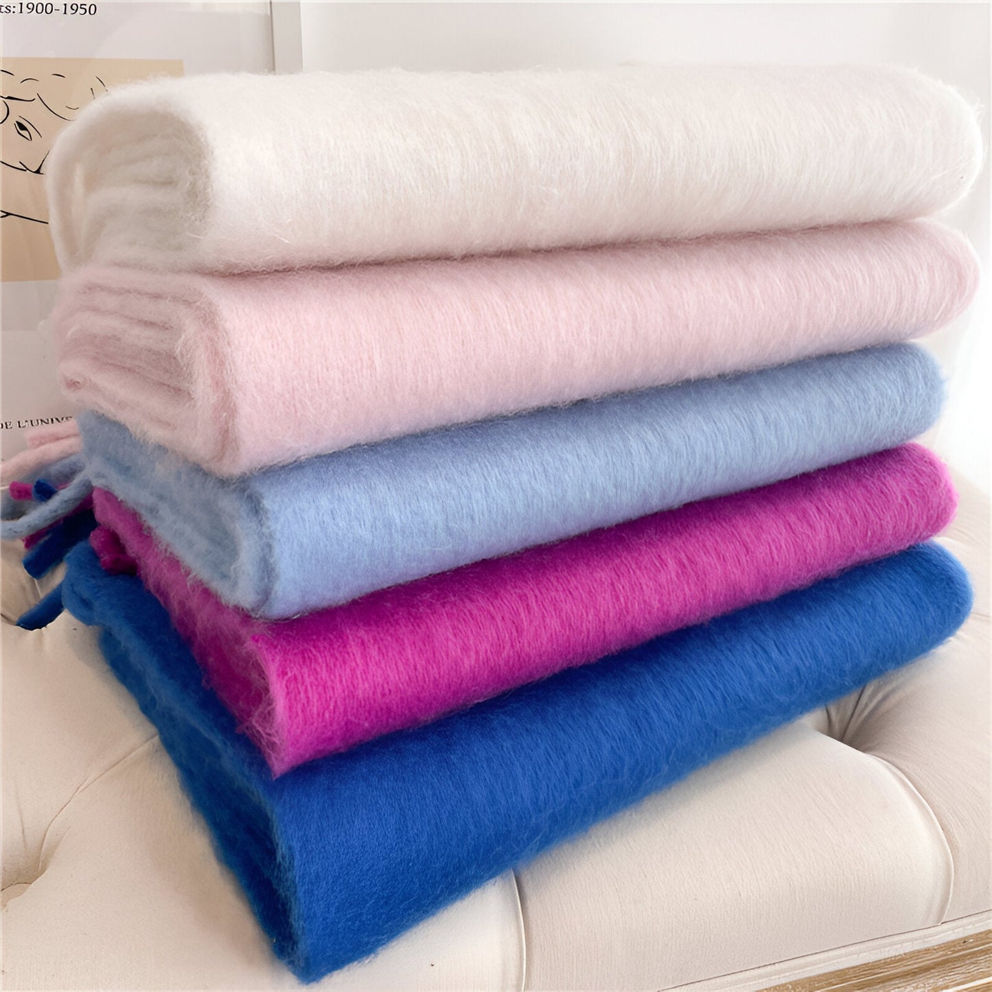Briallen | Luxuriöser Cashmere-Weicher Winter-Schal
