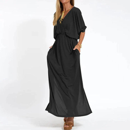 Emaline - Lockeres Maxikleid