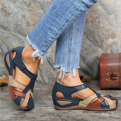 Agatha - Orthopädische Vintage-Sandalen
