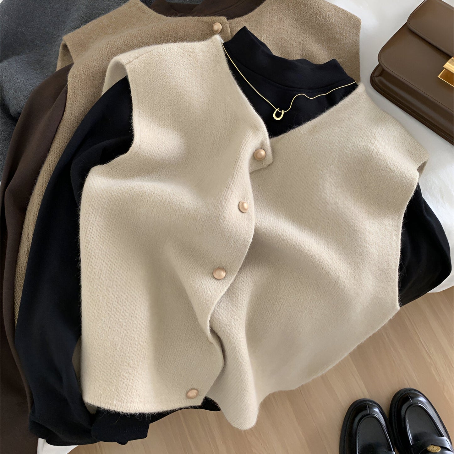 Faran | Elegantes Strick-Top für den Herbst